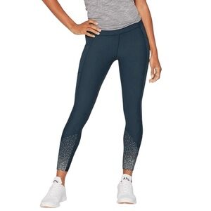 Lululemon Tight Stuff True Navy 25” Athletic Leggings Womens 4